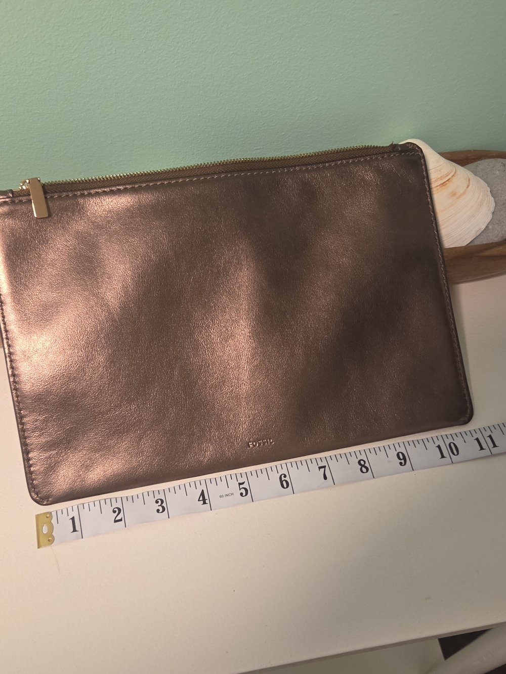 Fossil Gray and White Fabric Interior with Care Tag